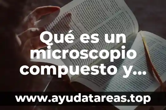 Que es una historia de vidaevaluativa 8 Qu茅 es un microscopio compuesto y su historia