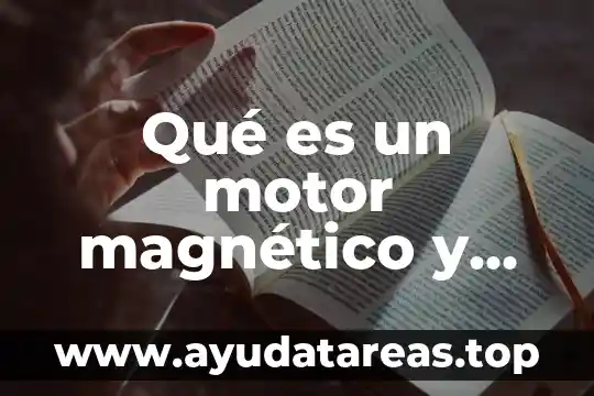 Que es la asido uriko en sangre funcion 6 Qué es un motor magnético y cuál es su función