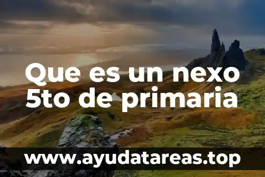 Que es una mandala para niños de primaria 8 Que es un nexo 5to de primaria