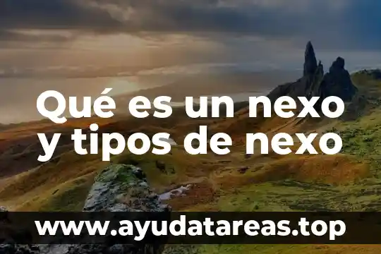Que es la fatiga mental tipos de fatiga 6 Qué es un nexo y tipos de nexo
