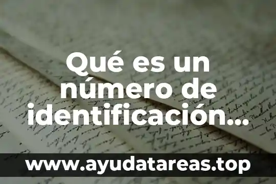 Servicio de usuario de plataforma de dispositivos conectados que es 5 Qué es un número de identificación de usuario