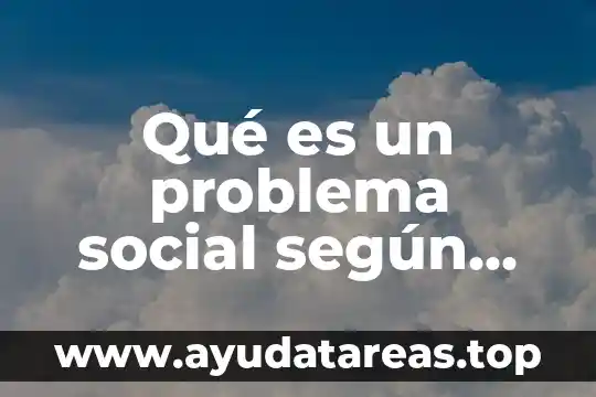 Que es la educacion para comte 6 Qué es un problema social según Augusto Comte