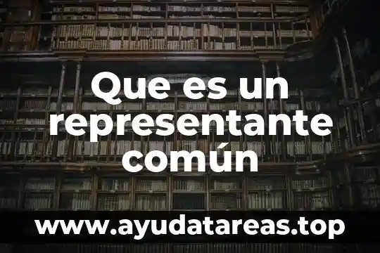 Qué es el sentido común en psicología 7 Que es un representante común