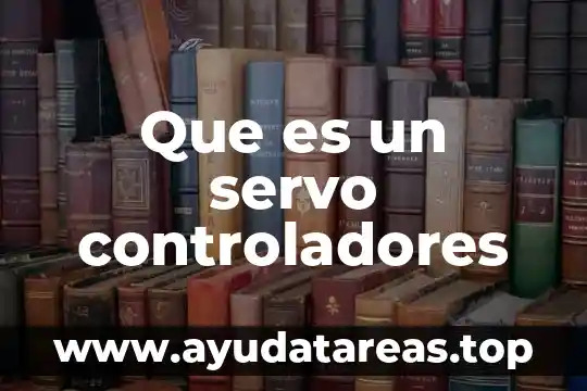 Que es un servo controladores