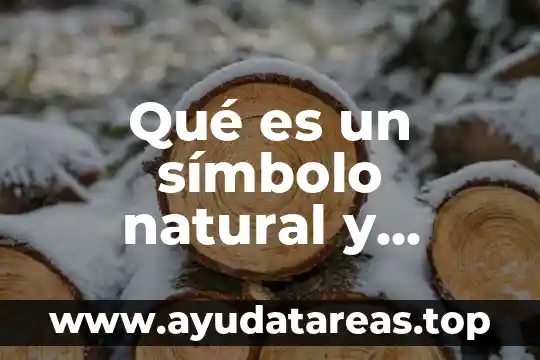 Que es gemir segun la biblia 8 Qué es un símbolo natural y símbolos sociales