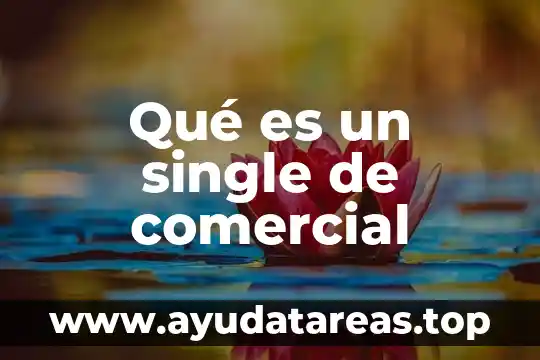 Que es un mensaje subliminal en un comercial 3 Qué es un single de comercial