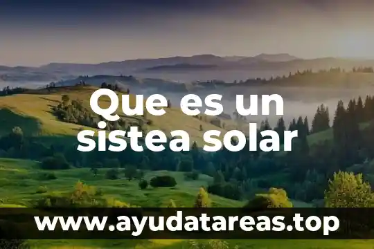 Que es un purificador de agua solar y como funciona 8 Que es un sistea solar