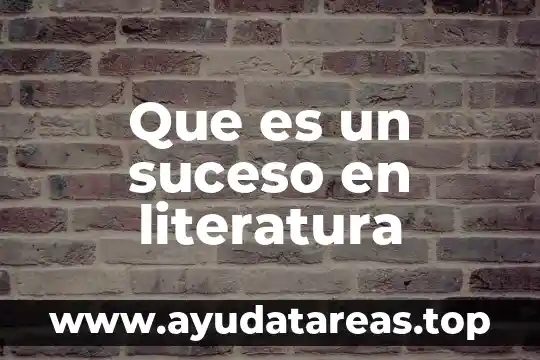 Que es fetiche en literatura 5 Que es un suceso en literatura