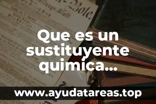 De que es la migracion interna de libro de altas 8 Que es un sustituyente quimica organica