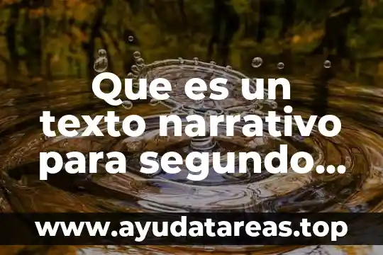 Que es texto narrativo prezi 6 Que es un texto narrativo para segundo grado