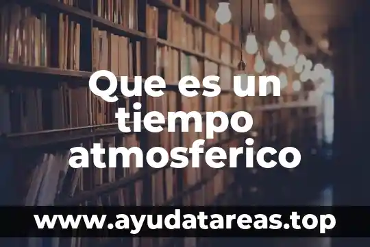Que es project a class magazine part 3 Que es un tiempo atmosferico