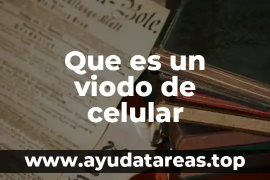 Qué es un filtro para agua residual de agua 6 Que es un viodo de celular