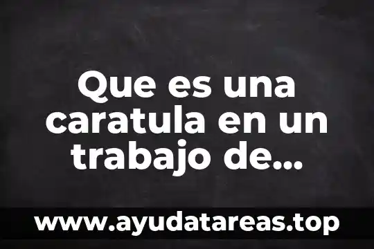 Que es isomeria y sus tipos 5 Que es una caratula en un trabajo de investigacion