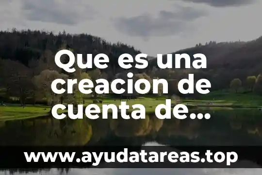 Qué es un número de identificación de usuario 5 Que es una creacion de cuenta de usuario