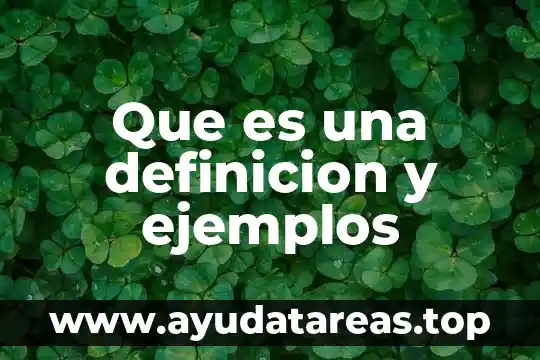 Qué es gratinar definición 4 Que es una definicion y ejemplos