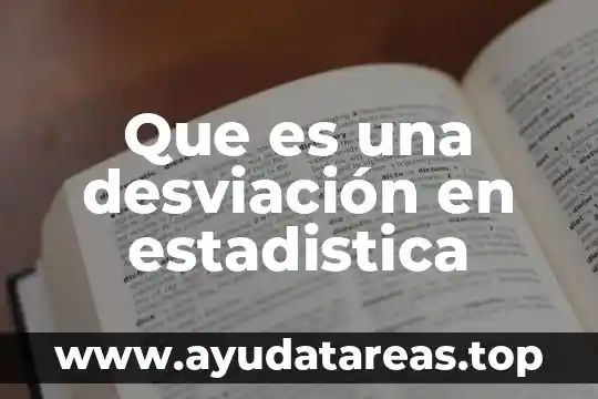 Qué es el término factorial número en estadística 7 Que es una desviación en estadistica