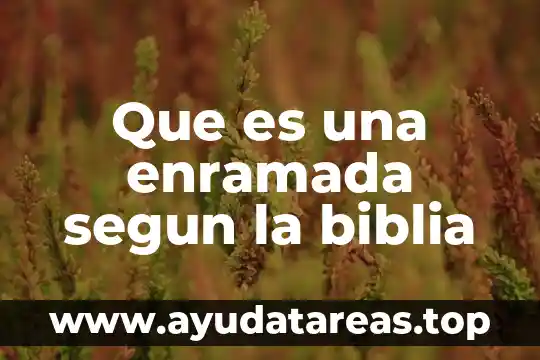 Que es fetiche en la biblia 8 Que es una enramada segun la biblia