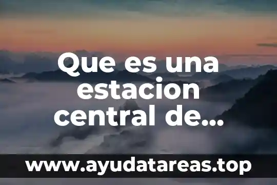 Que es una estacion central de seguridad en un museo