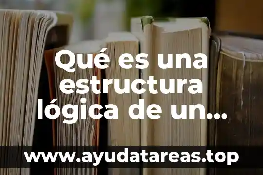 Qué es una estructura lógica de un disco duro