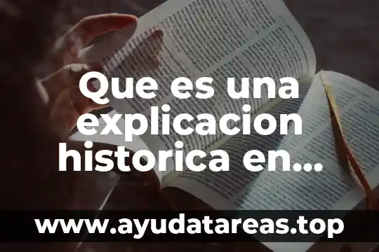 Definición y explicación de que es personalidad 8 Que es una explicacion historica en historia