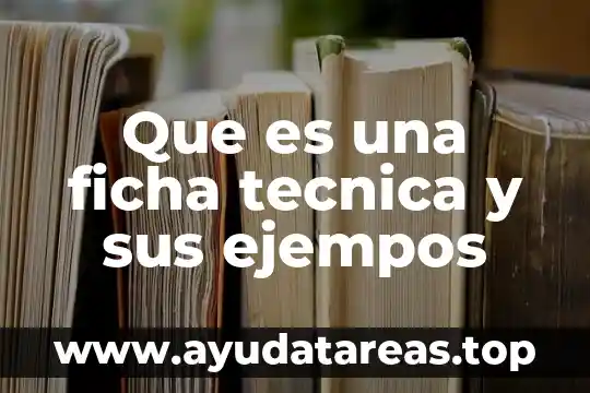 Que es la politica dichos populares 7 Que es una ficha tecnica y sus ejempos