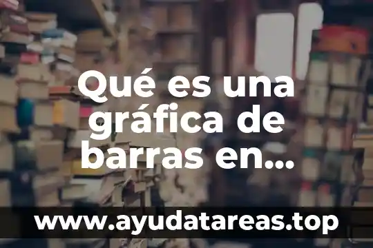 Qué es una gráfica de barras en estadística