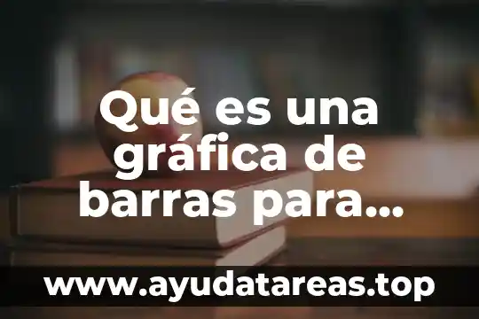 Qué es una gráfica de barras para niños de primaria