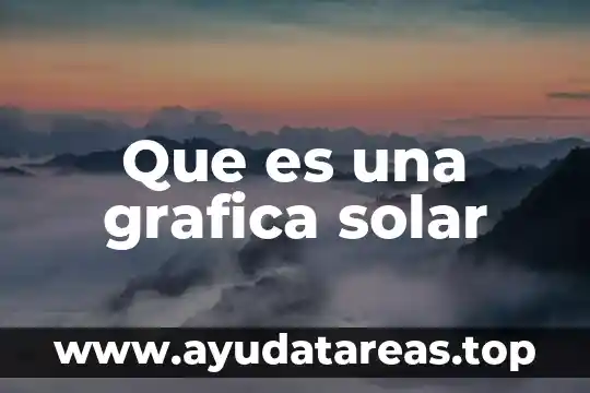 Que es un purificador de agua solar y como funciona 6 Que es una grafica solar