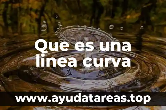 Que es una curva de nivel tipos de curvas maestra 7 Que es una linea curva