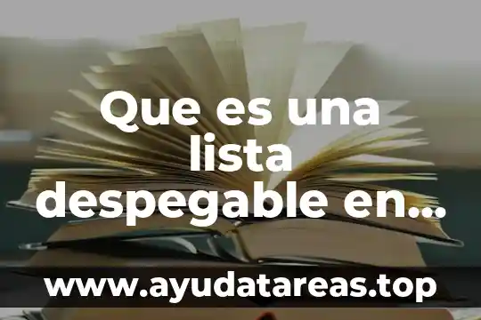 Símbolo de sangría que es en Word 3 Que es una lista despegable en word