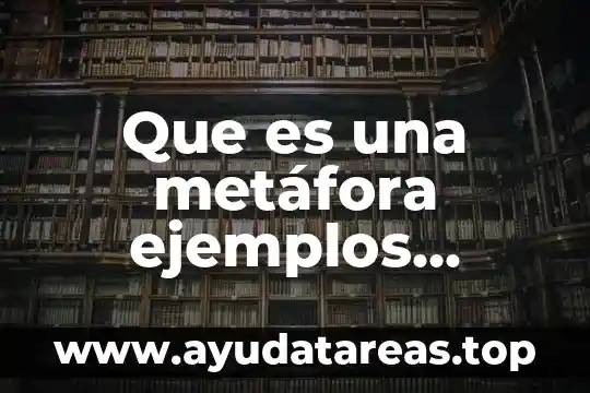 Que es un texto argumentativo ejemplos cortos 4 Que es una metáfora ejemplos cortos