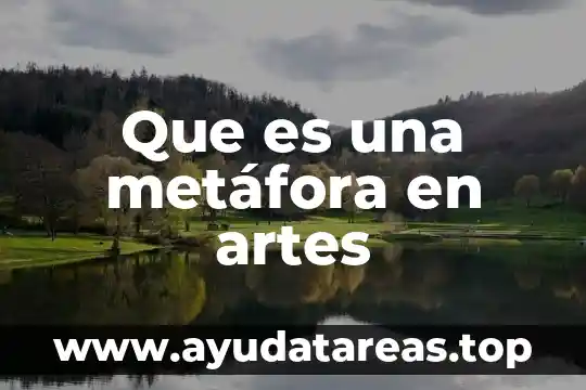 Abaco cranmer que es 6 Que es una metáfora en artes