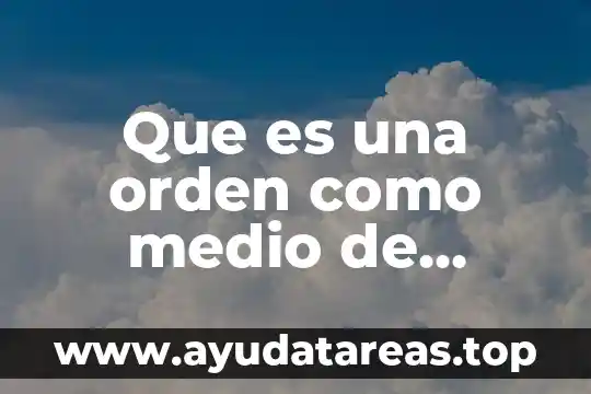 Número que es par y non 6 Que es una orden como medio de comunicación