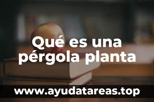 Que es lo que necesita una planta medicinal para crecer 6 Qué es una pérgola planta