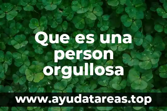 Qué es suspension may person 3 Que es una person orgullosa