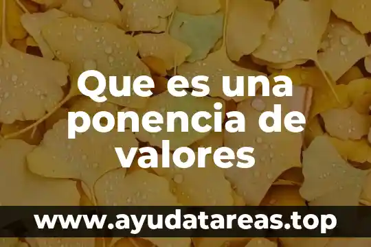 Que es libertad en valores catolica 3 Que es una ponencia de valores