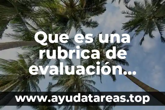 Que es el juicio oral concepto 3 Que es una rubrica de evaluación lenguaje oral