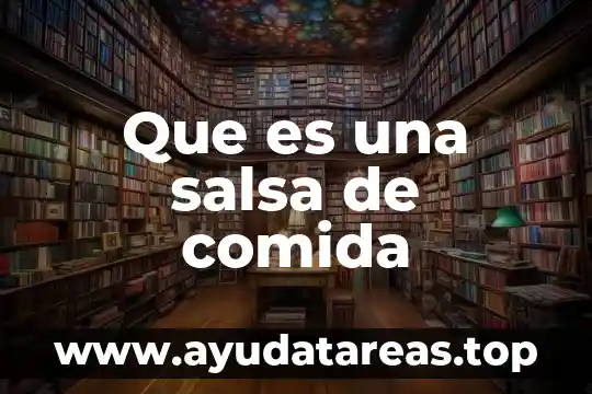 Que es trucho significado 3 Que es una salsa de comida