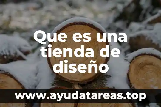 Que es cinta opción diseño color 4 Que es una tienda de diseño