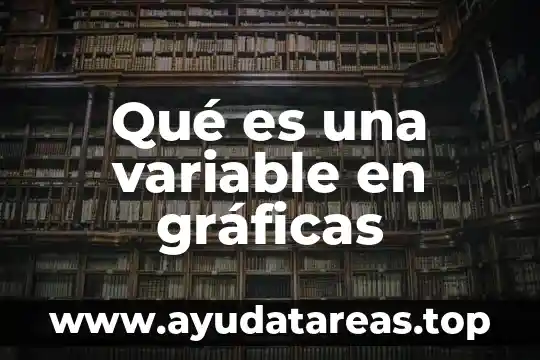 Qué es creación de gráficas 3 Qué es una variable en gráficas