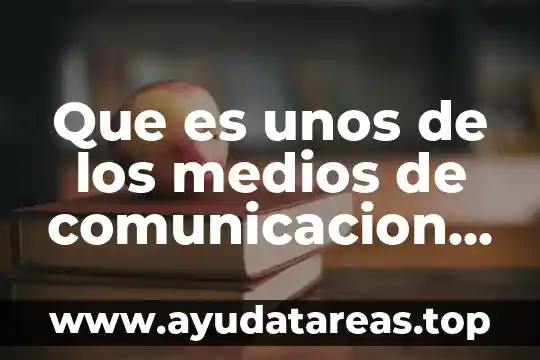 Qué es un número capicúa 4 Que es unos de los medios de comunicacion television
