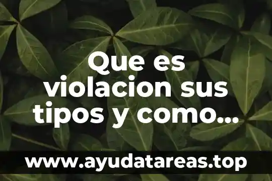 Que es un multimetro tipos 3 Que es violacion sus tipos y como prevenirlos