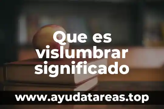 Qué es malhadado significado 8 Que es vislumbrar significado