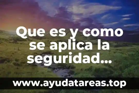 Que es portada significado 7 Que es y como se aplica la seguridad agroalimentaria