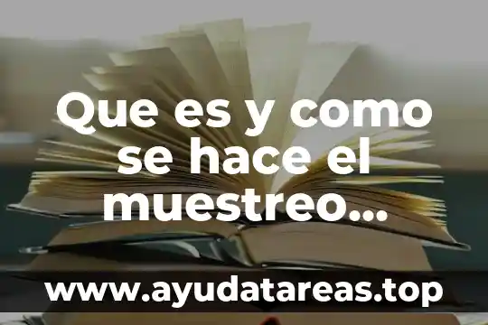 Qué es offshoring significado 3 Que es y como se hace el muestreo conglomerado