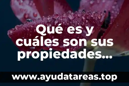 Que es una onda y cuales son sus tipos 4 Qué es y cuáles son sus propiedades del carbono