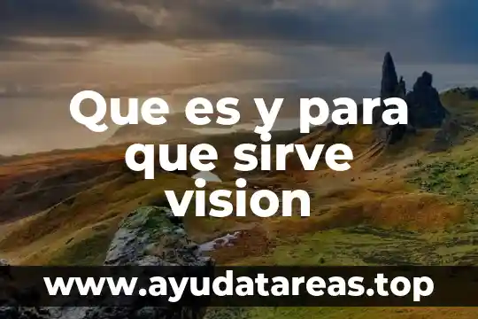 Que es la vision sistémica de la salud 3 Que es y para que sirve vision