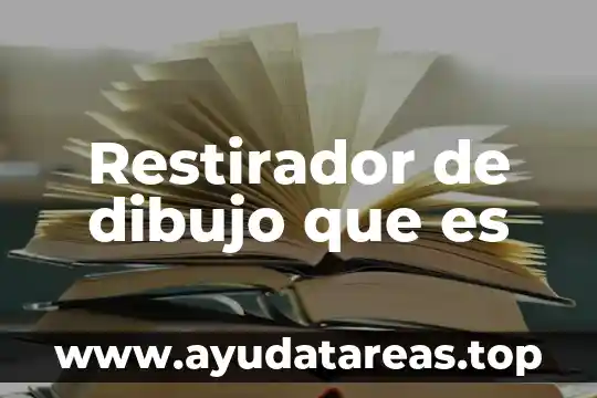 Que es un desarmador de cruz dibujo 4 Restirador de dibujo que es