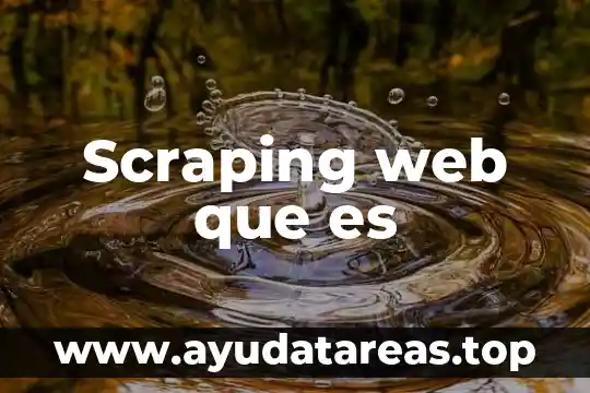 Que es capturar color en paginas web completas 8 Scraping web que es