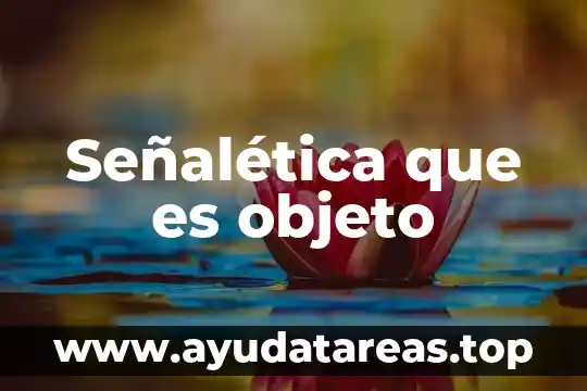 Que es un objeto fetiche 6 Señalética que es objeto